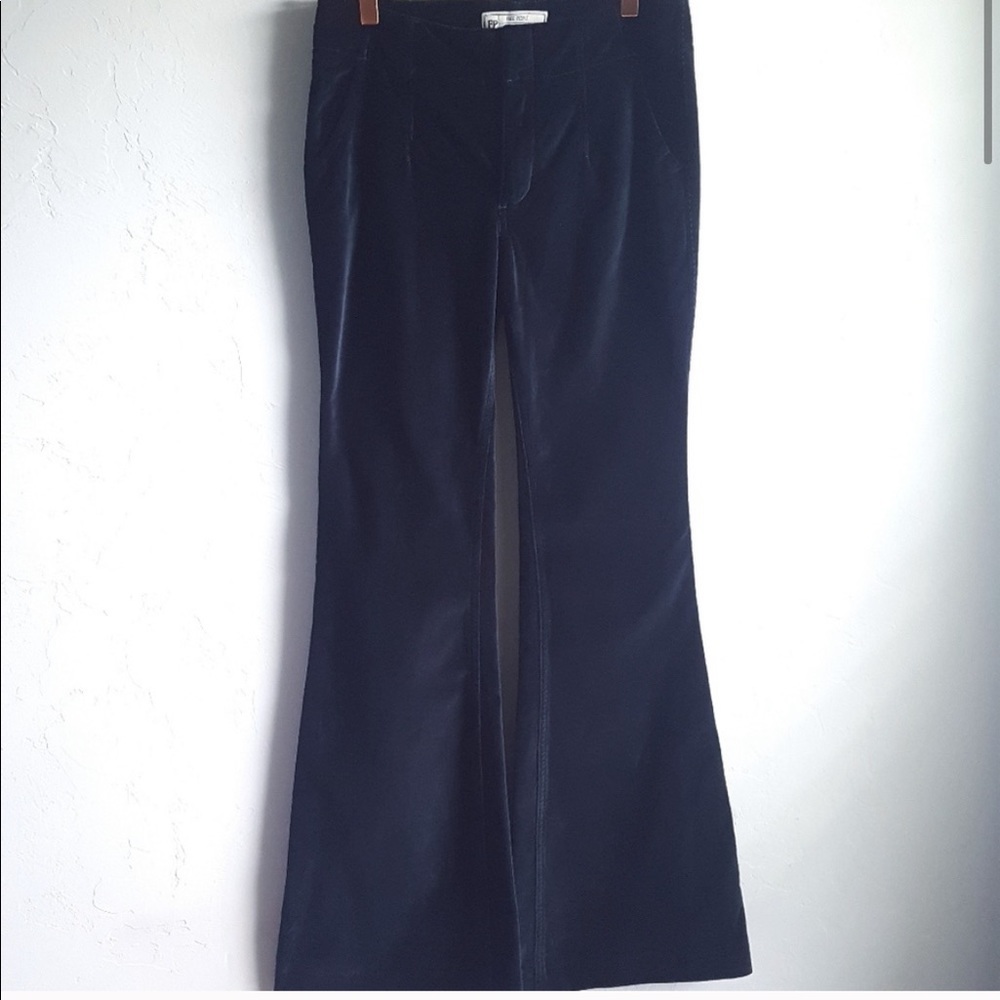 Free People | Velvet Flared Pants